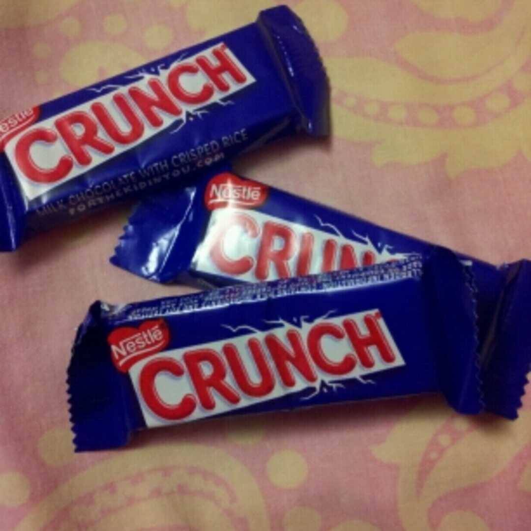 How Many Calories is a Mini Crunch Bar? 