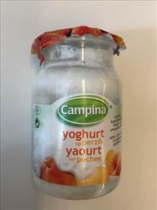 Campina Yoghurt op Perzik