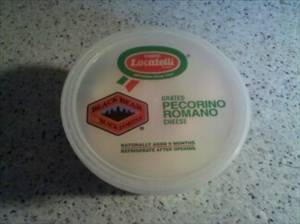 Locatelli Grated Pecorino Romano Cheese