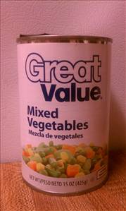 Great Value Canned Mixed Vegetables