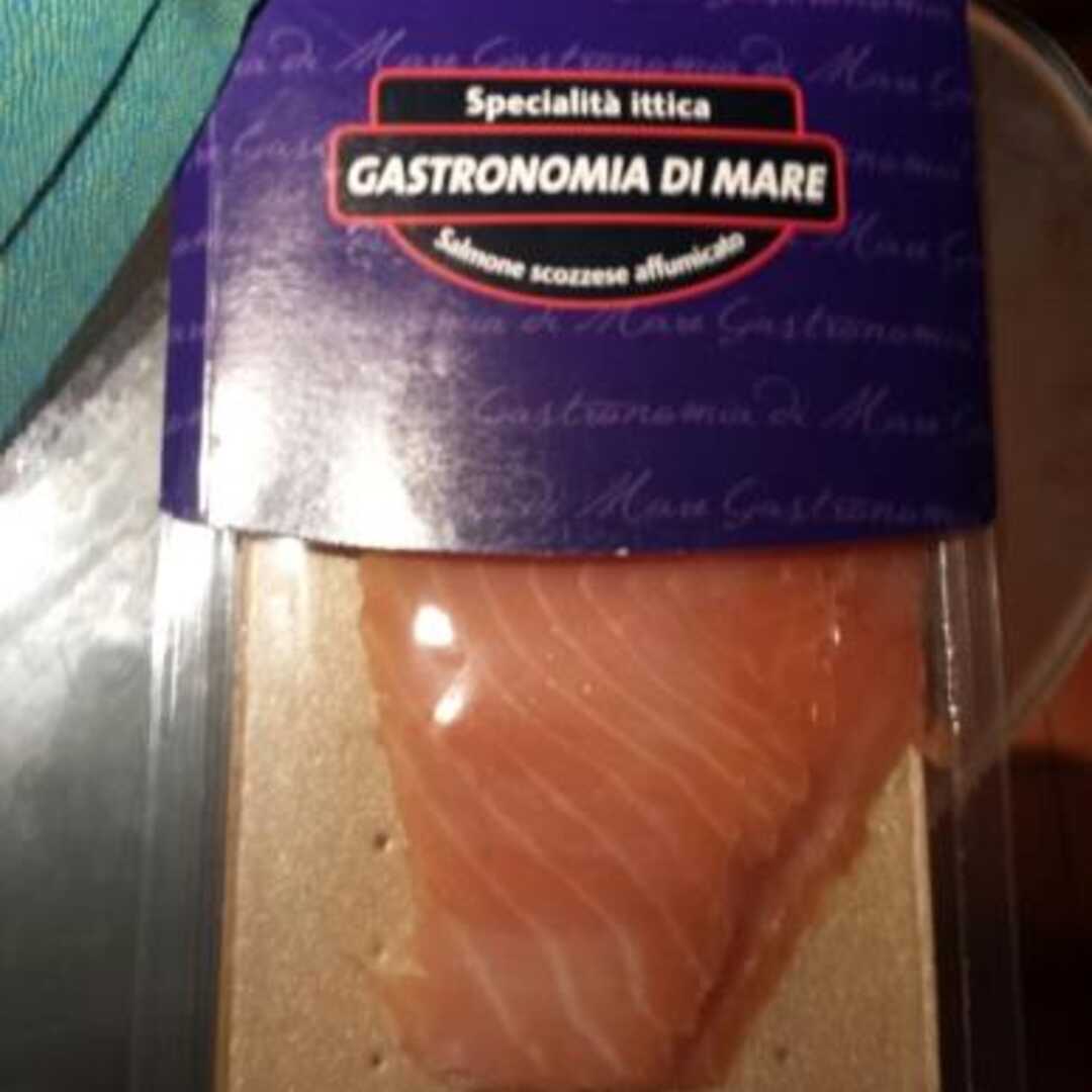 Gastronomia di Mare Salmone Scozzese Affumicato