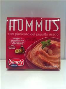 Simply Greek Hummus con Pimiento del Piquillo Asado