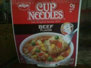 Nissin Cup Noodles Beef Flavor
