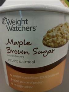 Weight Watchers Maple & Brown Sugar Instant Oatmeal