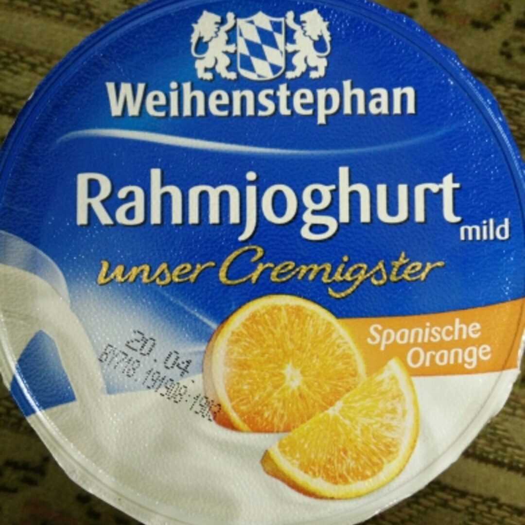 Weihenstephan Rahmjoghurt Mild Spanische Orange