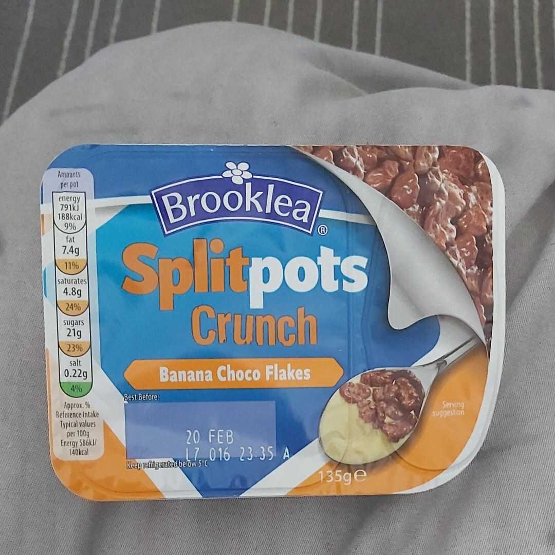 Calories in Aldi Brooklea Split Pots Crunch Yogurt 6 x 130g
