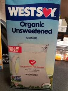WestSoy Organic Unsweetened Soymilk