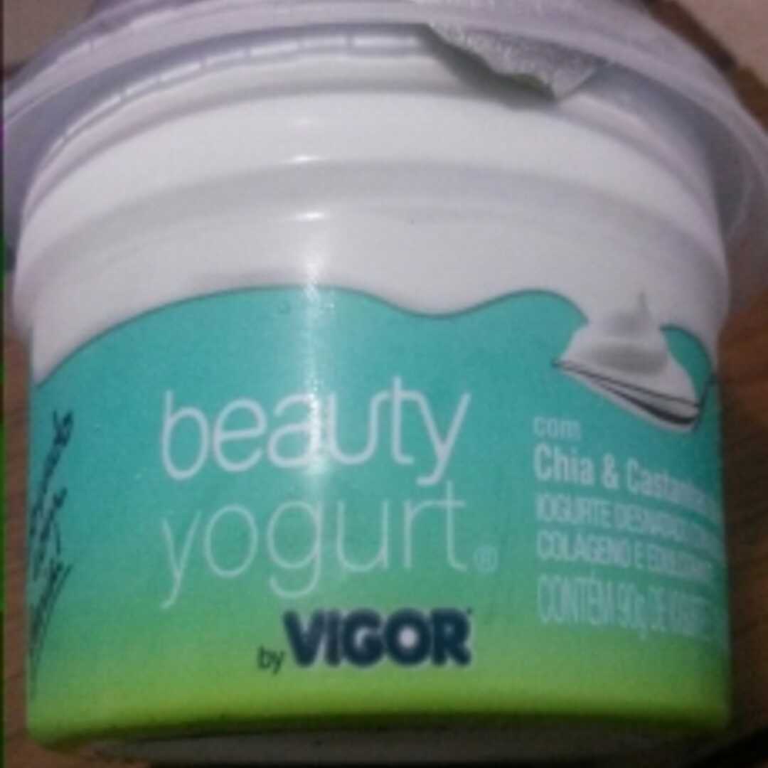 Vigor Beauty Yogurt com Chia e Castanhas do Pará