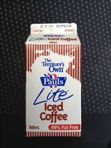 Pauls Lite Iced Coffee