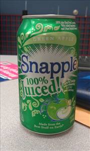 Snapple Green Apple 100% Juiced!