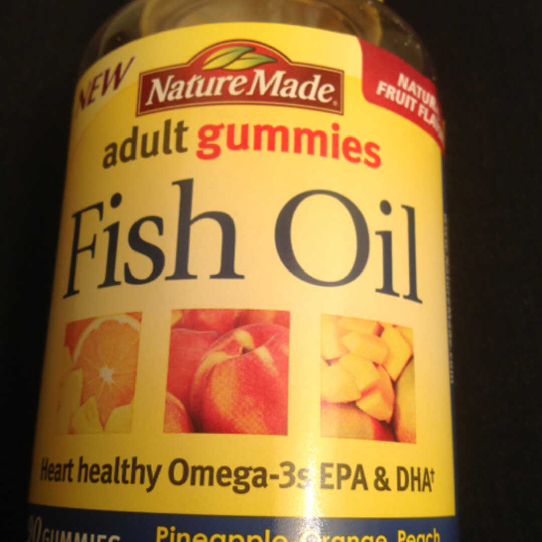 Nature Made Adult Gummies Fish Oil
