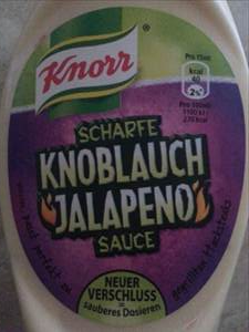 Knorr Knoblauch Jalapeño Sauce