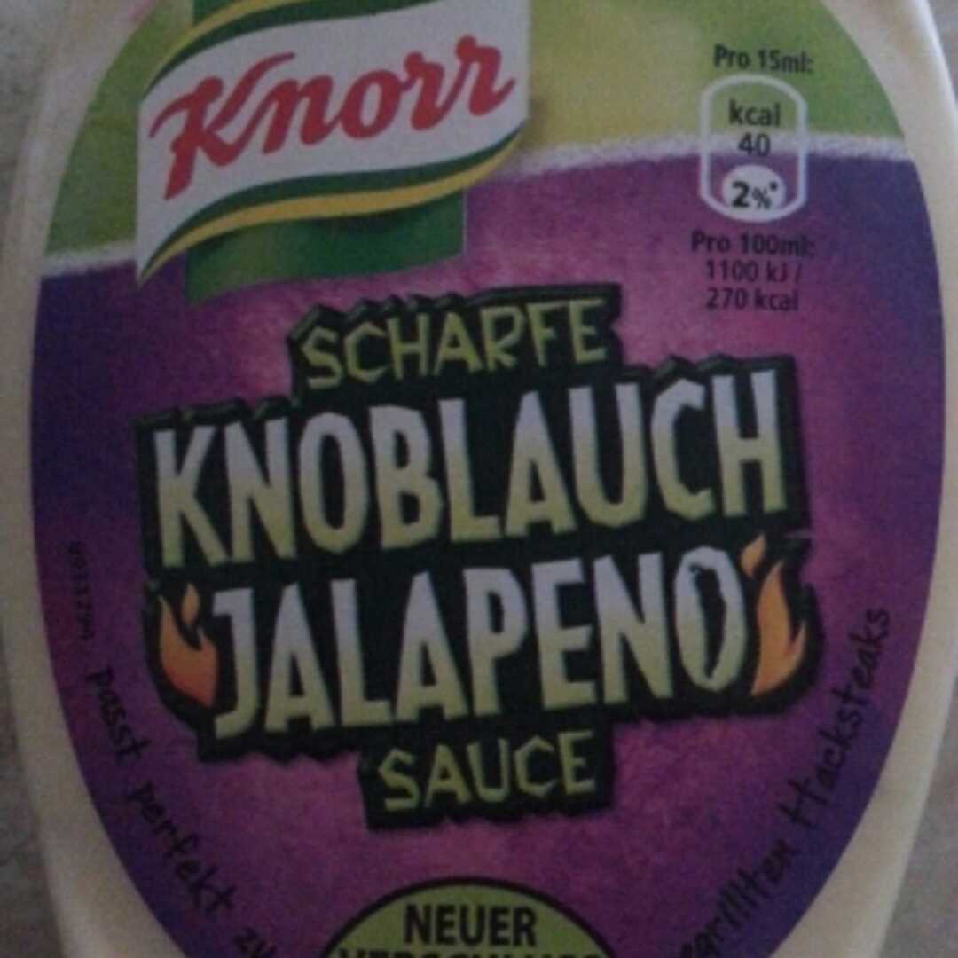 Knorr Knoblauch Jalapeño Sauce