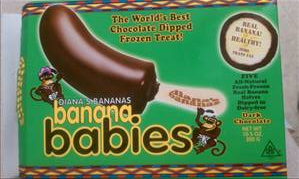 Diana's Bananas Dark Chocolate Banana Babies