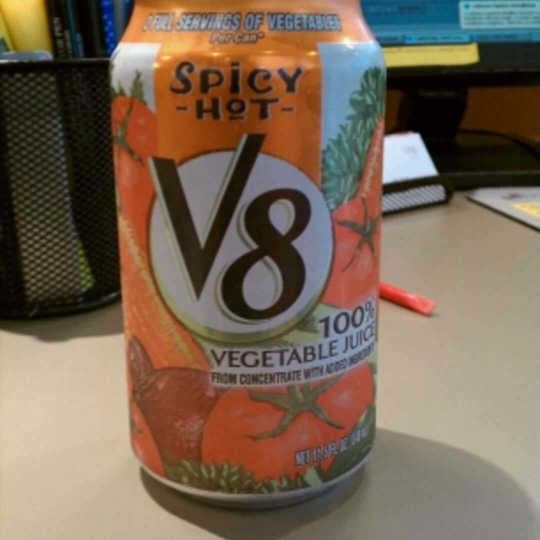 V8 Spicy Hot 100% Vegetable Juice (12 oz)