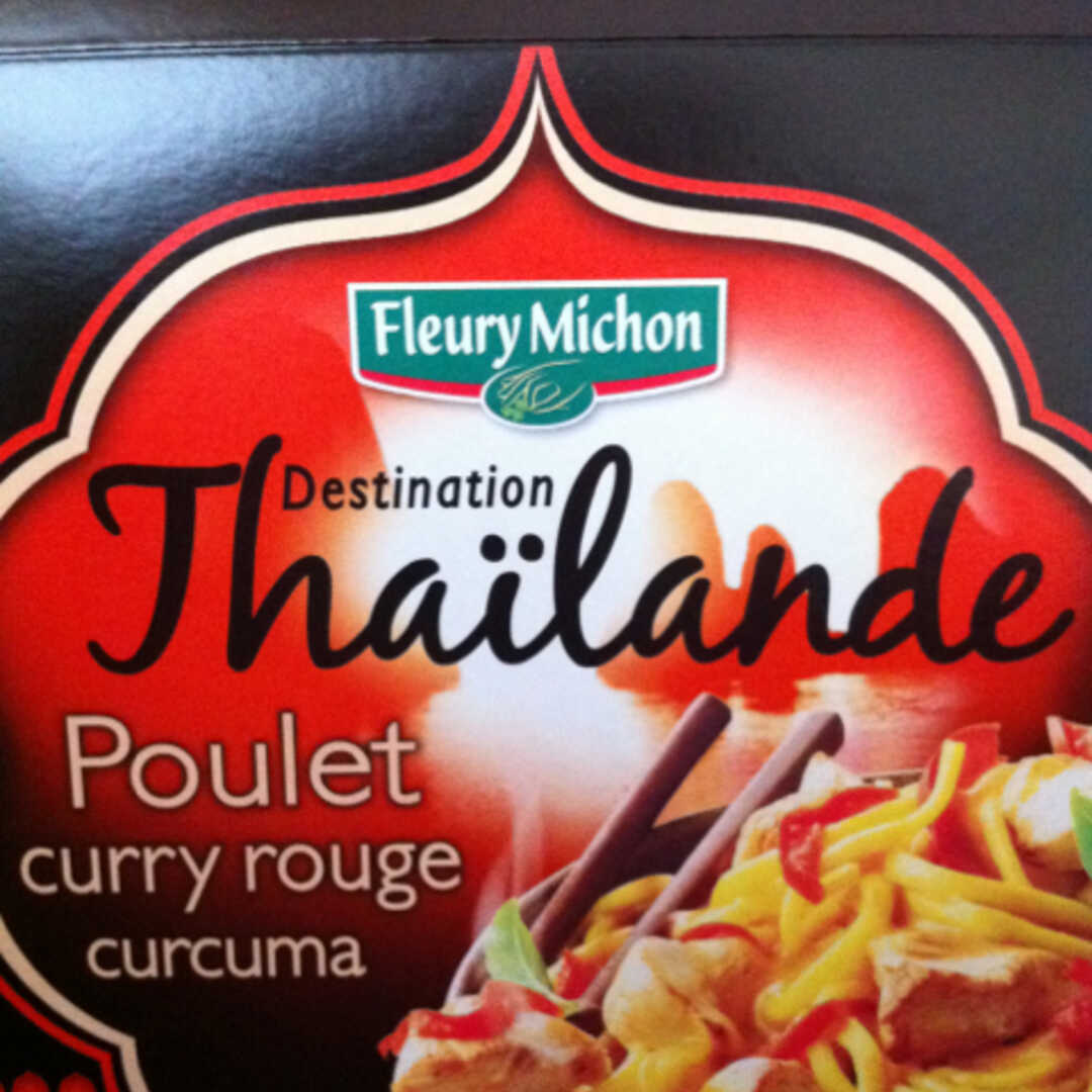 Fleury Michon Poulet Curry Rouge Curcuma