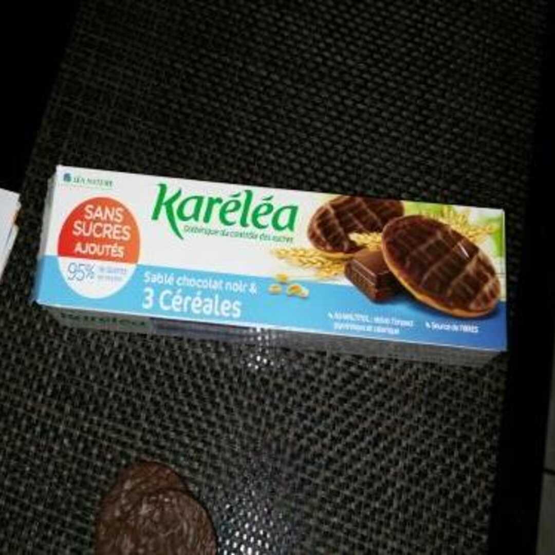 Karéléa Sablé Chocolat Noir et 3 Céréales