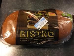 Korvbrödsbagarn Bistro Brioche Hamburger Buns