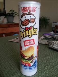 Pringles Cheese Burger Potato Crisps
