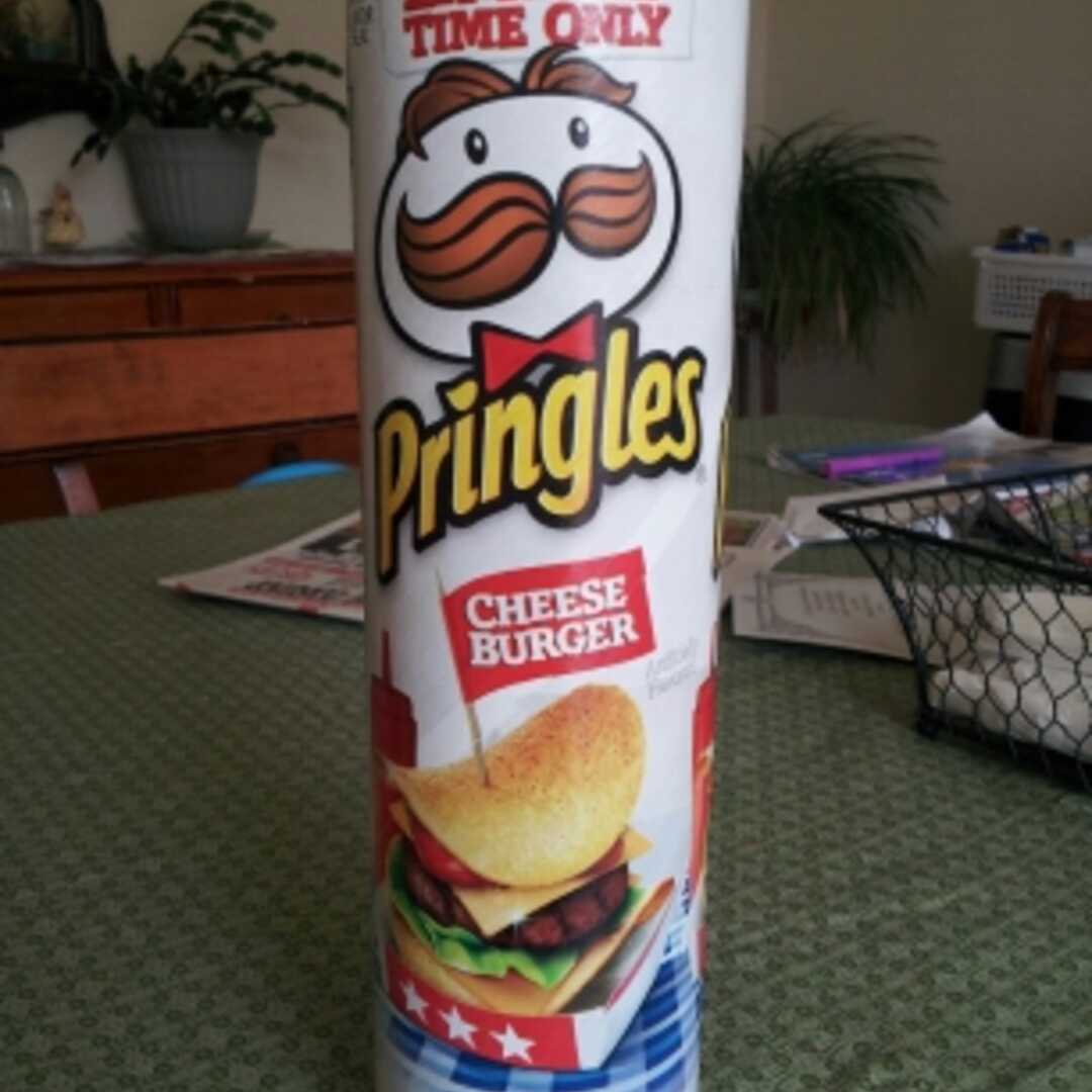 Pringles Cheese Burger Potato Crisps