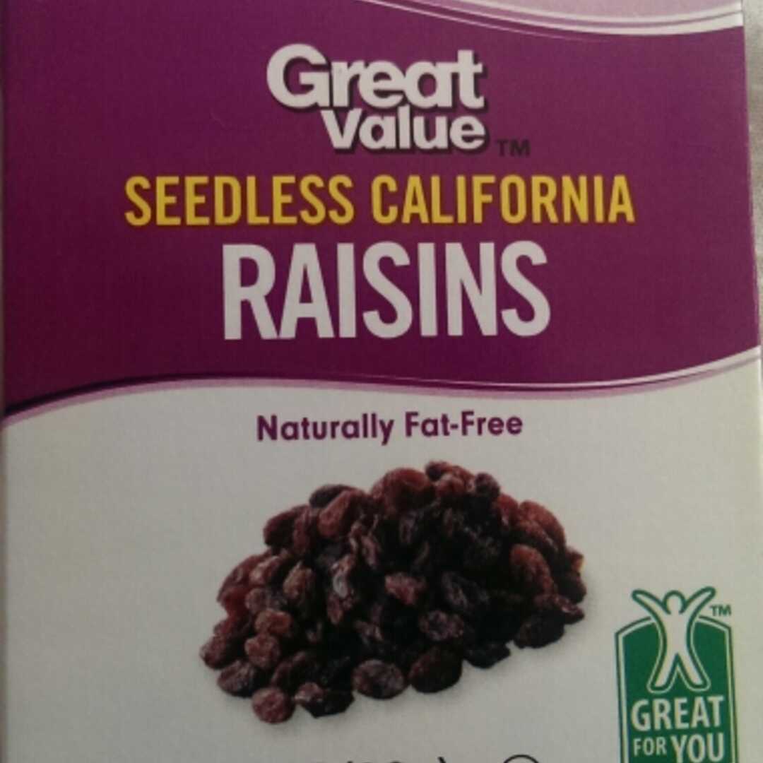 Great Value California Sun-Dried Raisins