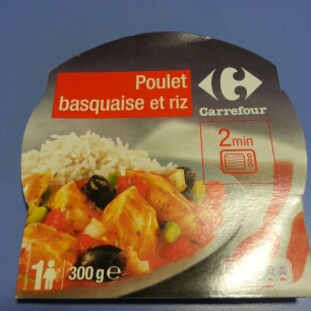 Carrefour Poulet Basquaise et Riz