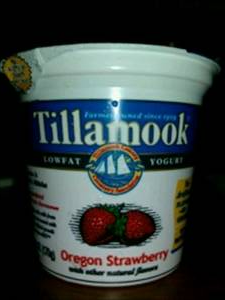 Tillamook Oregon Low Fat Strawberry Yogurt