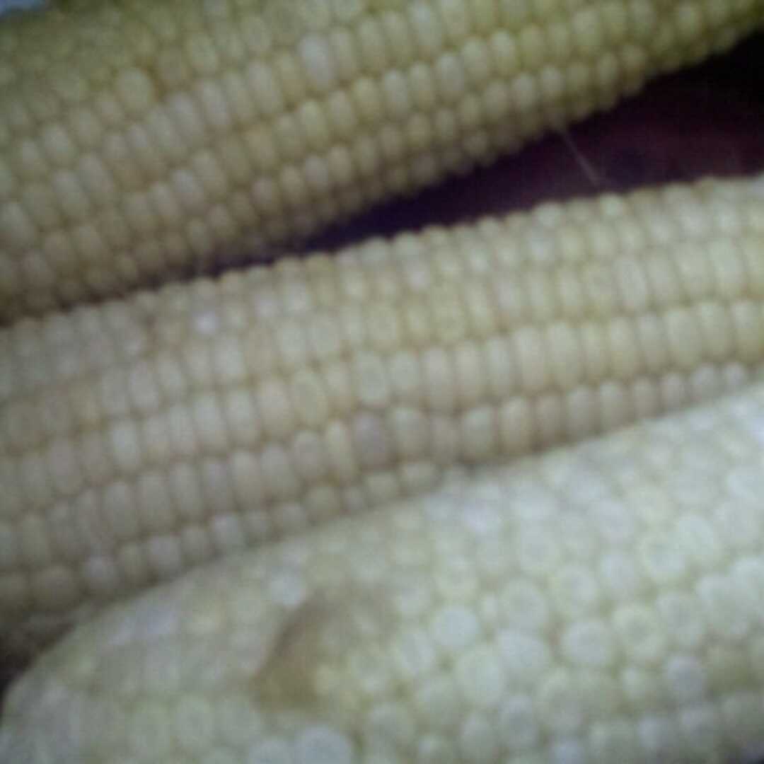 White Sweet Corn (Kernels On Cob, Frozen)