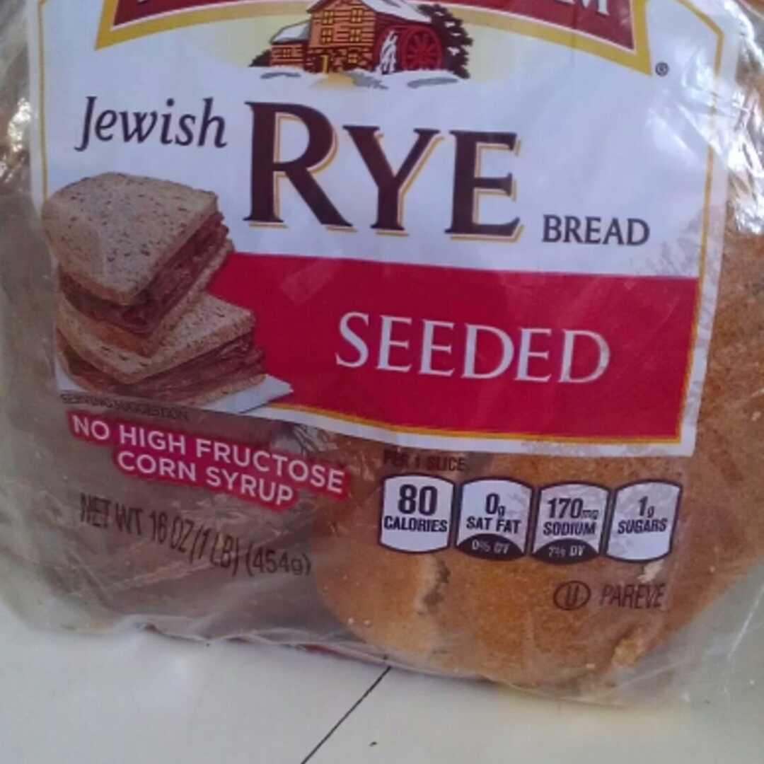 Pepperidge Farm Jewish Rye Bread - Seeded