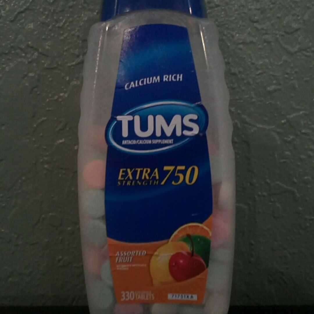 Tums Extra Strength 750