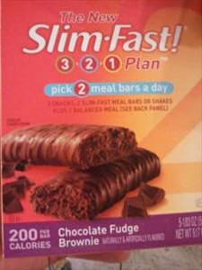 Slim-Fast Meal Bars - Chocolate Fudge Brownie
