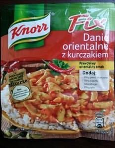 Knorr Fix Danie Orientalne z Kurczakiem