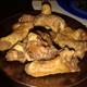 Chicken Neck Meat and Skin (Broilers or Fryers, Simmered, Cooked)