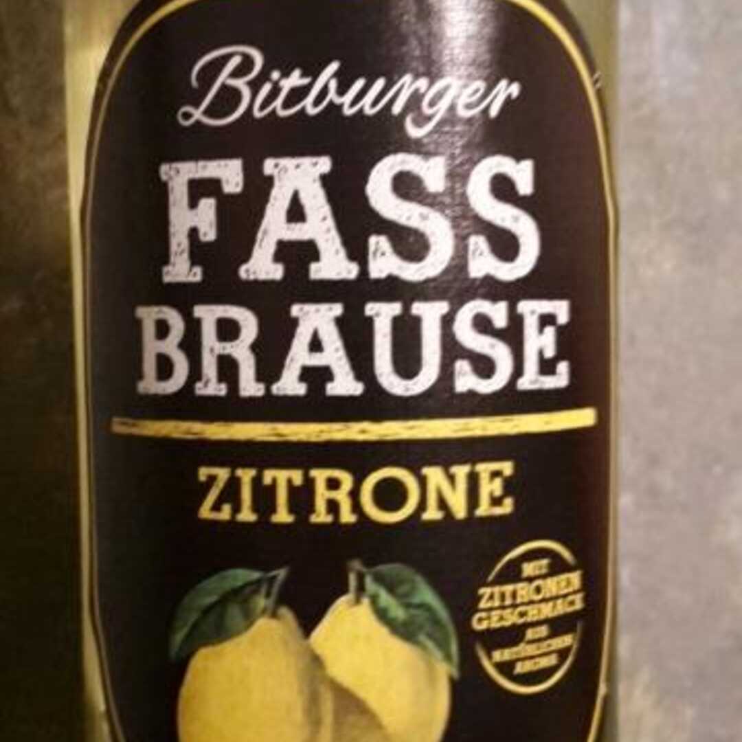 Bitburger Fassbrause Zitrone