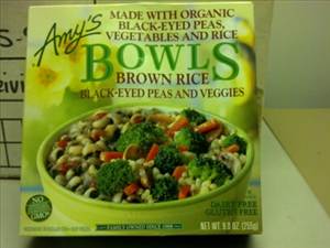 Amy's Brown Rice Black-Eyed Peas & Veggies