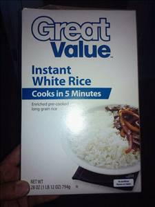 Great Value Instant Enriched Long Grain White Rice