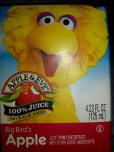 Apple & Eve 100% Sesame Street Big Bird's Apple Juice