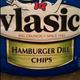 Vlasic Ovals Hamburger Dill Chips