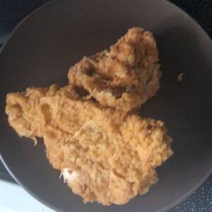 Chicken Breast Meat and Skin (Broilers or Fryers, Batter, Fried, Cooked)