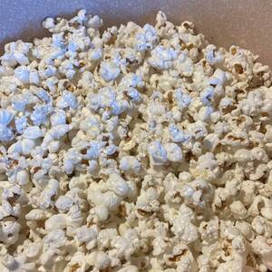 Oil Popped White Popcorn