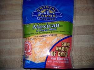 Crystal Farms Mexican Style 4 Cheese Blend