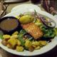 Longhorn Steakhouse Salmon Salad with Mixed Greens