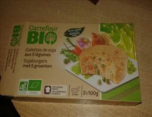 Carrefour Bio Galettes de Soja aux 5 Légumes