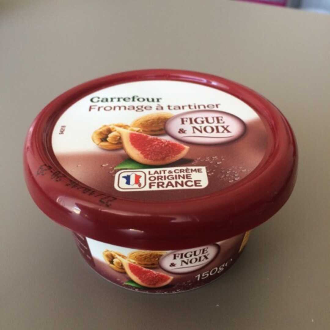Carrefour Fromage à Tartiner Figue & Noix