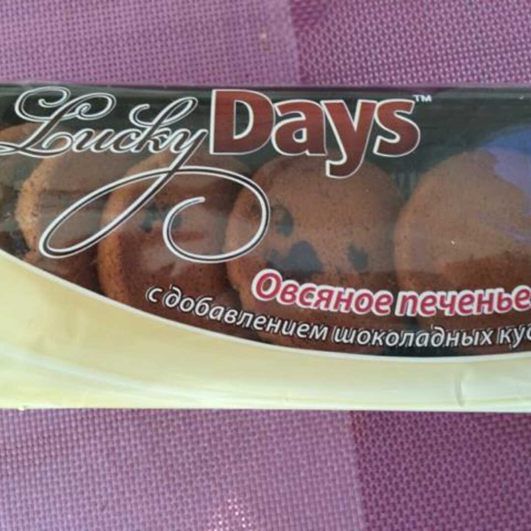 Lucky Days Печенье Овсяное с Шоколадом