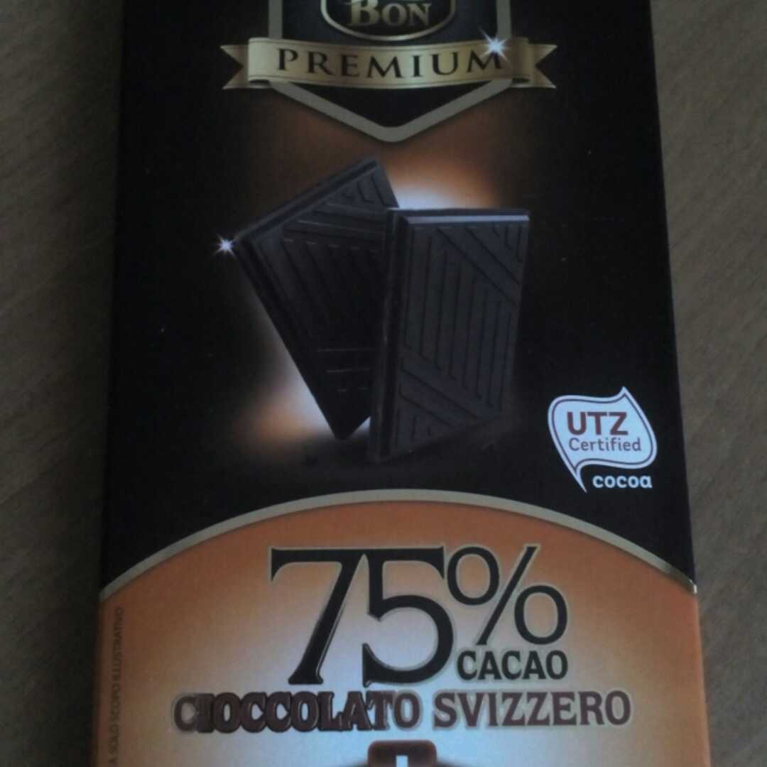 Le Bon Cioccolato Svizzero 75% Cacao