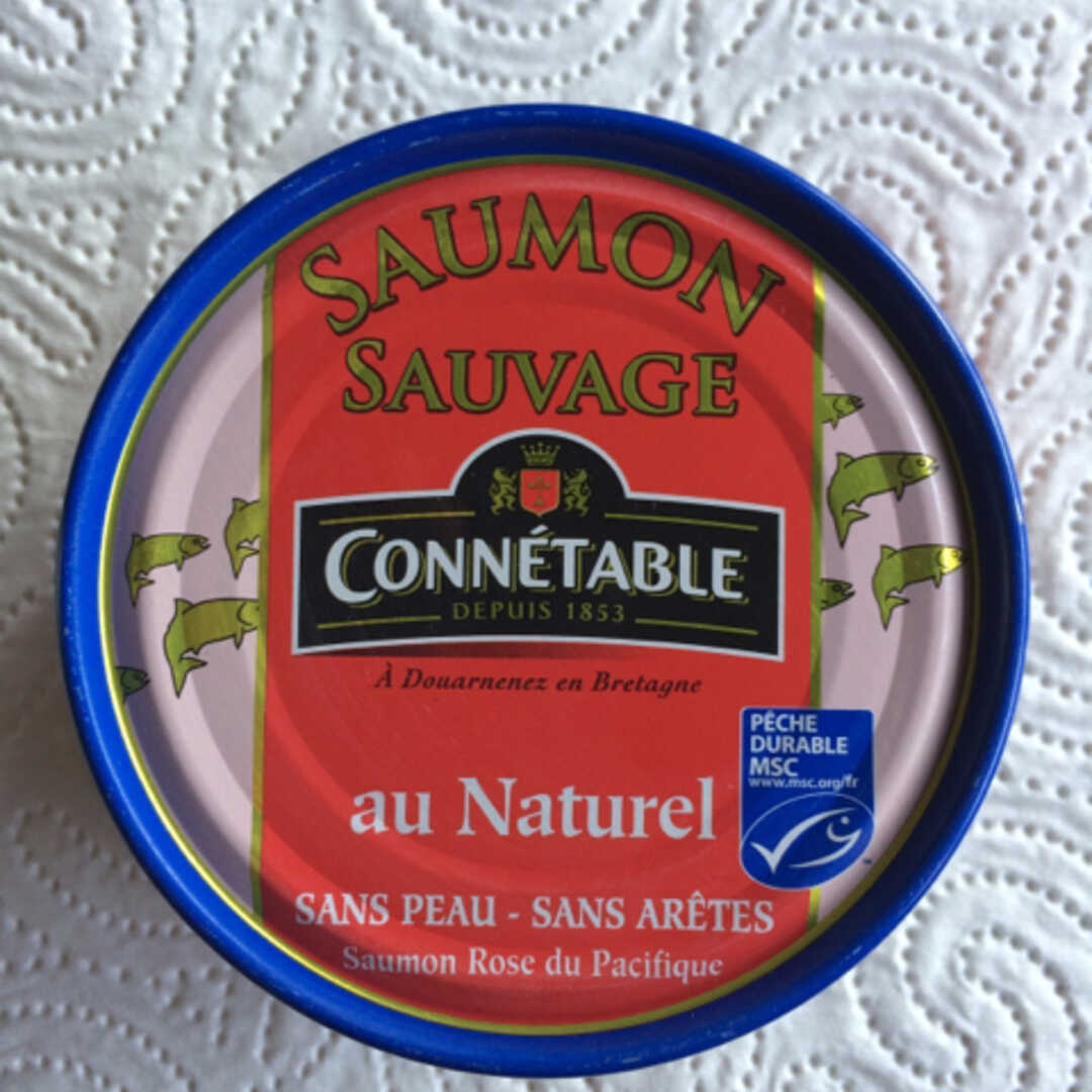 Connétable Saumon Sauvage au Naturel