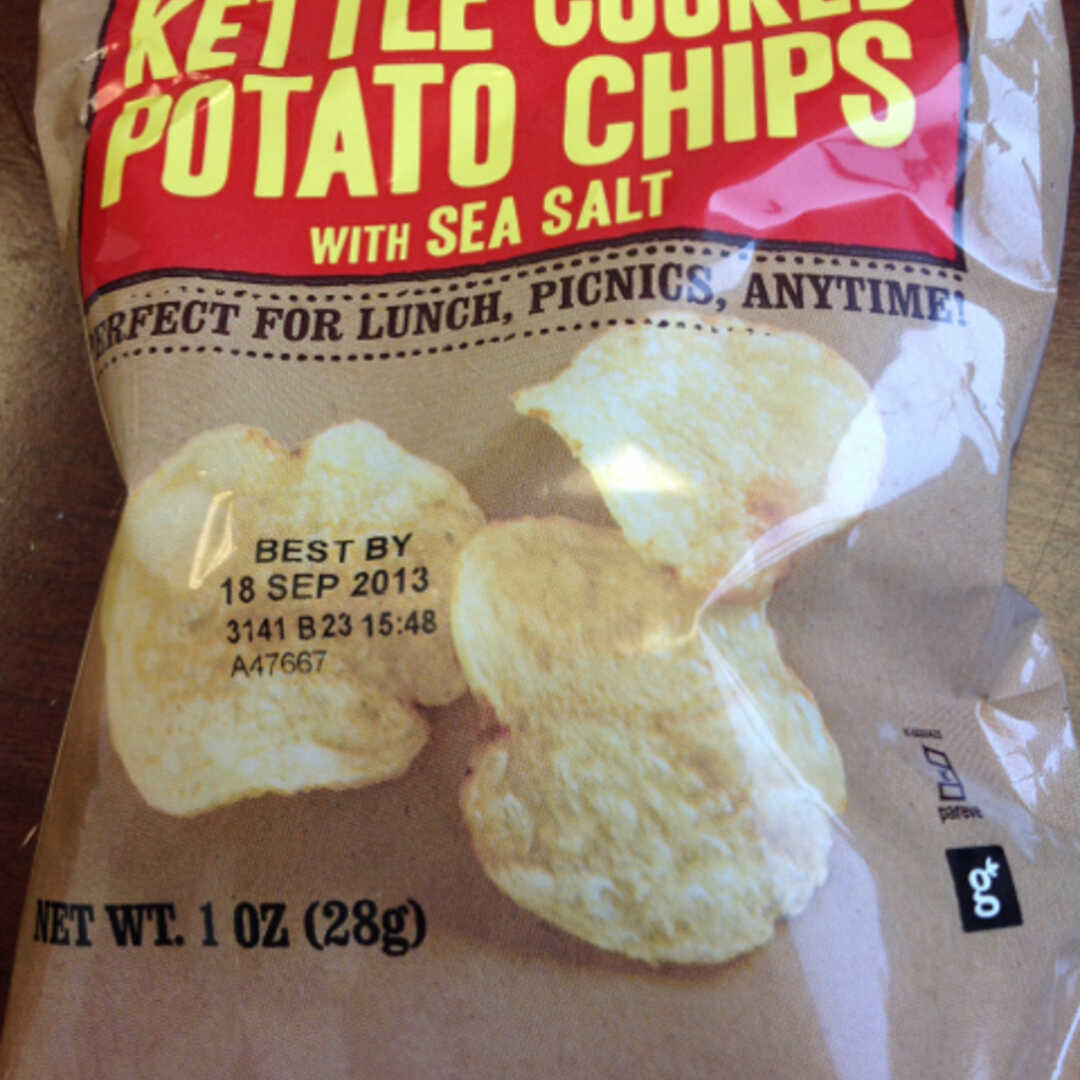 Trader Joe's Kettle Cooked Potato Chips with Sea Salt