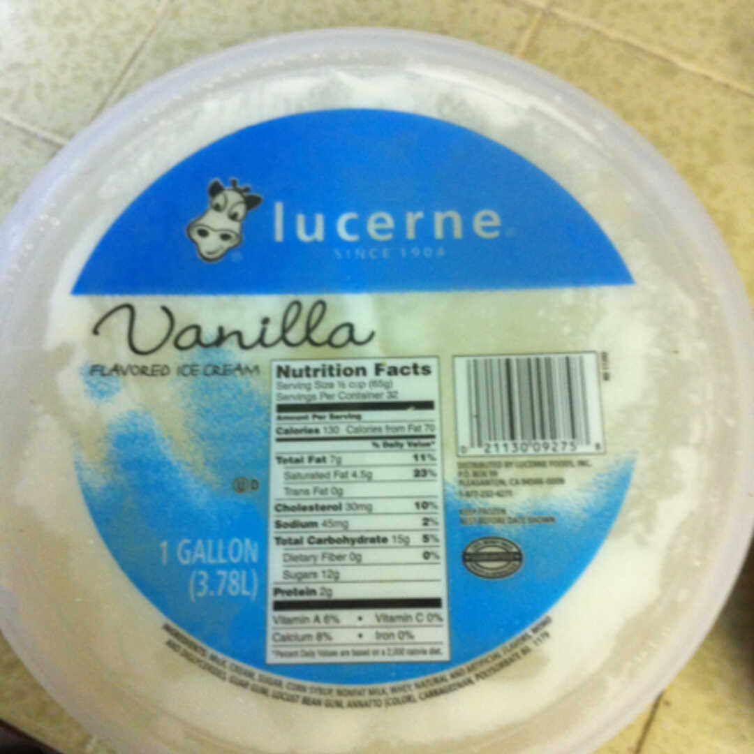 Lucerne Vanilla Ice Cream