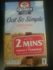 Quaker Oat So Simple Original